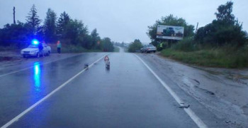 На трассе в Кирово-Чепецком районе «Газель» сбила женщину 